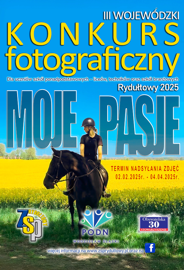 plakat moje pasje 2025